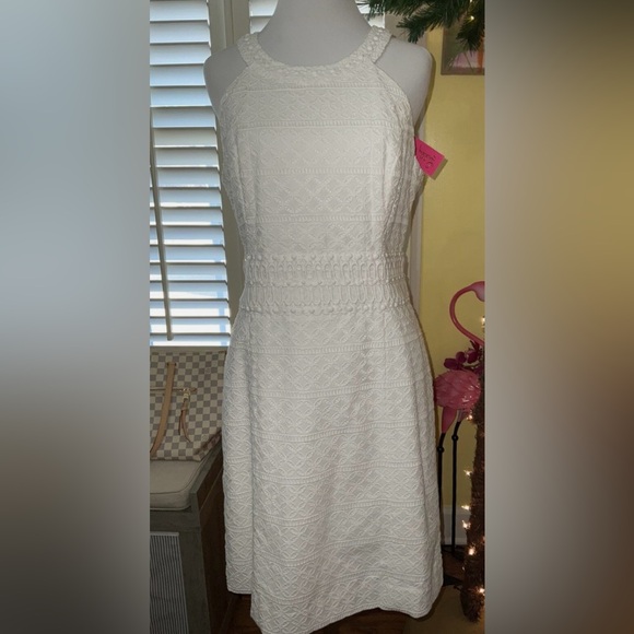 Lilly Pulitzer Strapless White Lace Dress - Picture 2 of 11